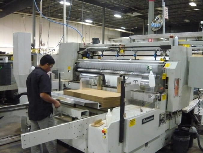 công nghệ sản xuất thùng carton